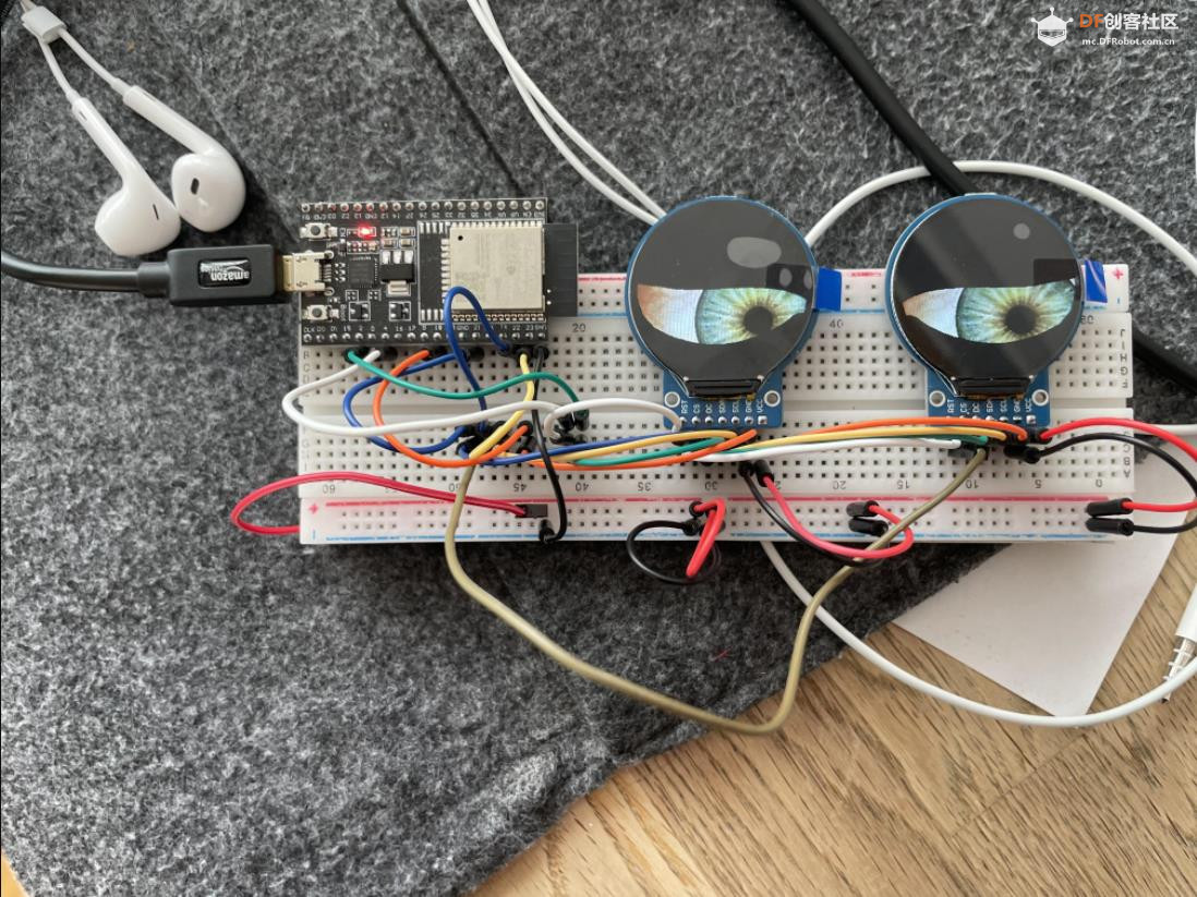 【Arduino 动手做】不可思议的眼睛万圣节骷髅电子动画图3