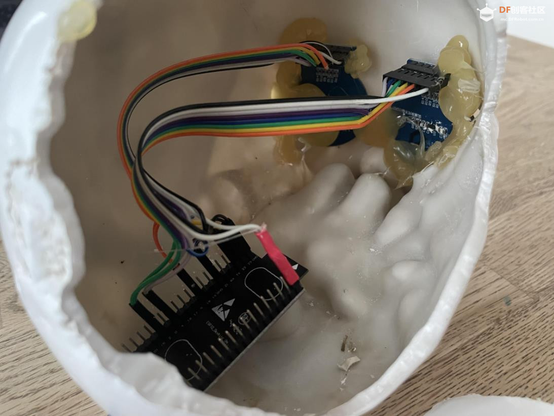 【Arduino 动手做】不可思议的眼睛万圣节骷髅电子动画图2