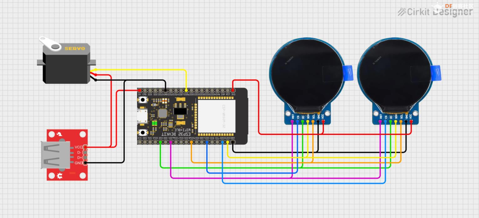 【Arduino 动手做】不可思议的眼睛万圣节骷髅电子动画图3