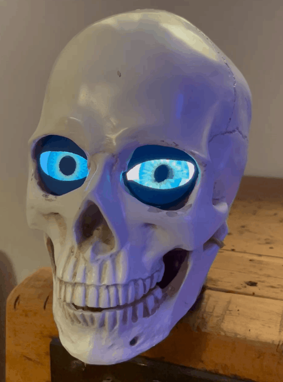 【Arduino 动手做】不可思议的眼睛万圣节骷髅电子动画图2