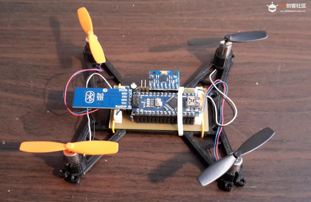 【Arduino 动手做】3D打印 Arduino Nano 微型四轴飞行器图1