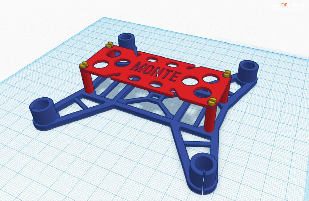 【Arduino 动手做】3D打印 Arduino Nano 微型四轴飞行器图3