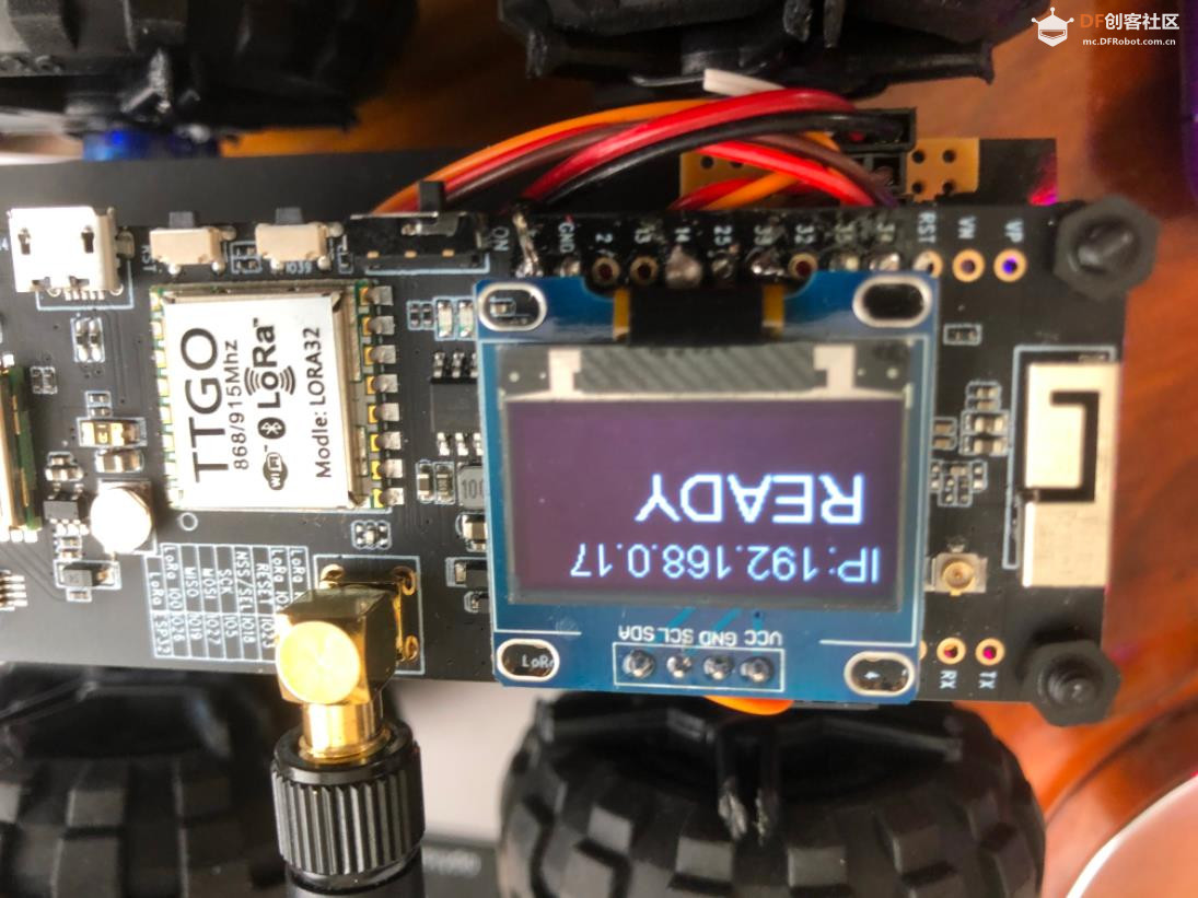 【Arduino 动手做】使用TTGO T-Beam 的 ESP32 舵机机器人图3