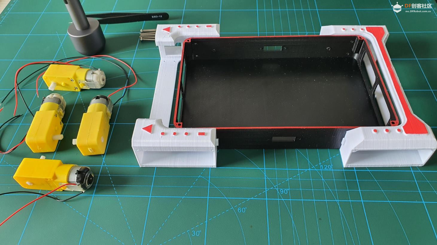 【Arduino 动手做】3D 打印的多功能机器人开发平台图2