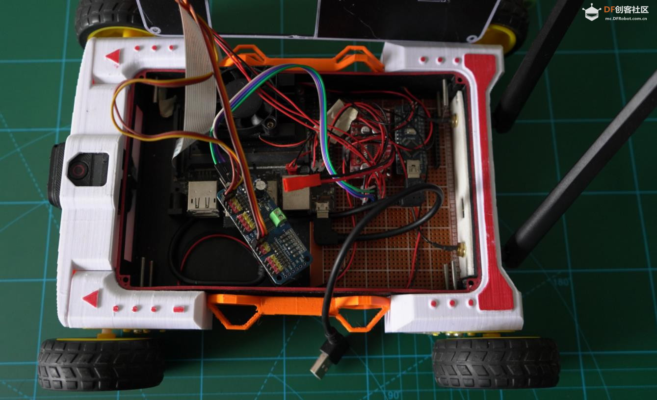 【Arduino 动手做】3D 打印的多功能机器人开发平台图4