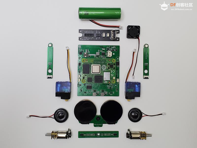 【Arduino 动手做】DIY DOLY——基于 Raspberry Pi 的陪伴机器人图1