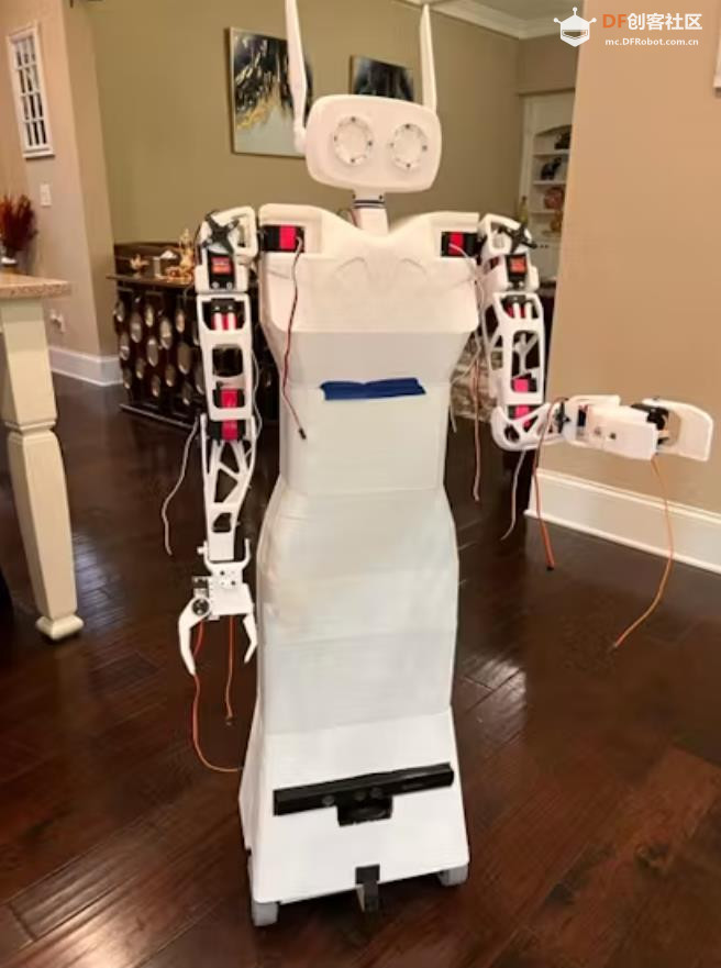 【Arduino 动手做】Sparky：开源人形机器人图1