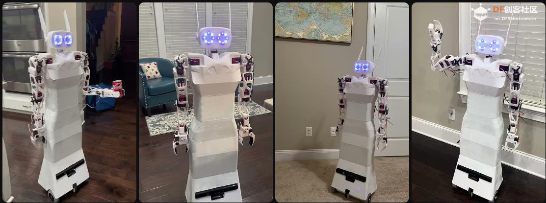 【Arduino 动手做】Sparky：开源人形机器人图1