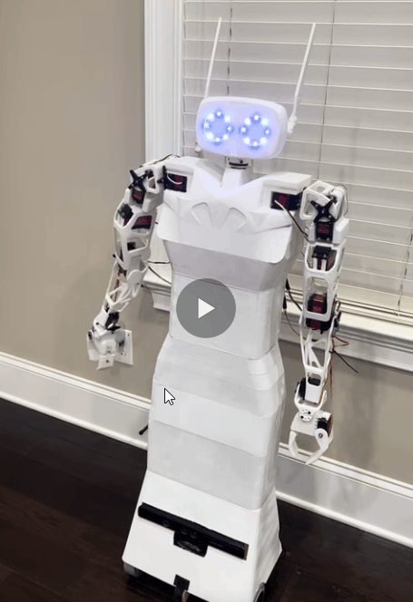 【Arduino 动手做】Sparky：开源人形机器人图3