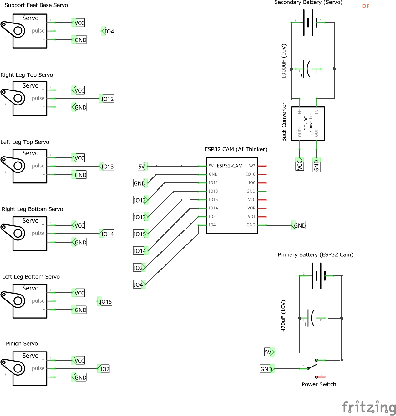 【Arduino 动手做】由ESP32 Cam模块驱动的全方位监控机器人图1