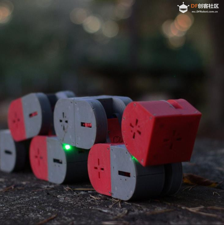 【Arduino 动手做】Dtto 自我重新配置的组合式机器人图1