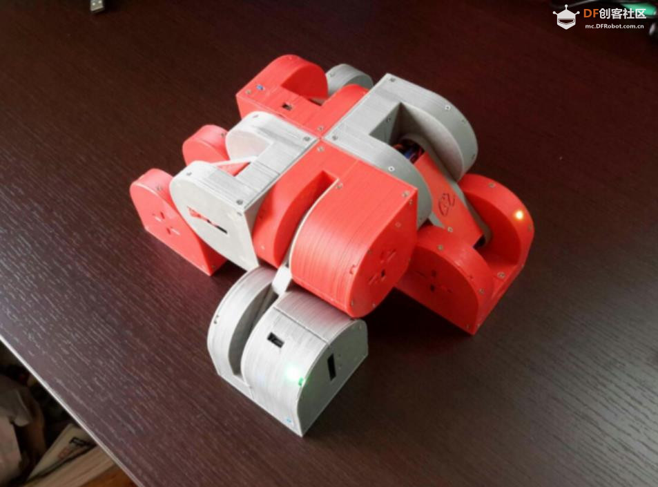 【Arduino 动手做】Dtto 自我重新配置的组合式机器人图3