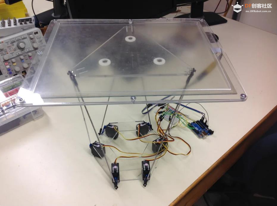 【Arduino 动手做】PID控制球平衡Stewart平台图1