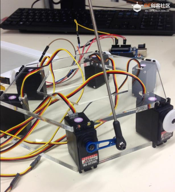 【Arduino 动手做】PID控制球平衡Stewart平台图1