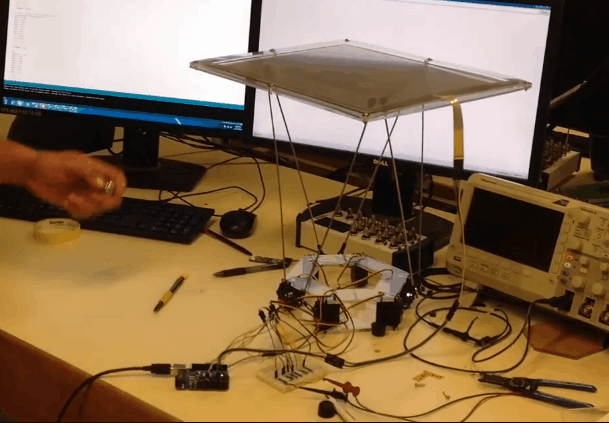 【Arduino 动手做】PID控制球平衡Stewart平台图1