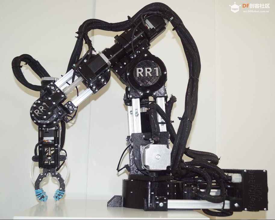 【Arduino 动手做】3D 打印 6+1 自由度的开源桌面机械臂图3