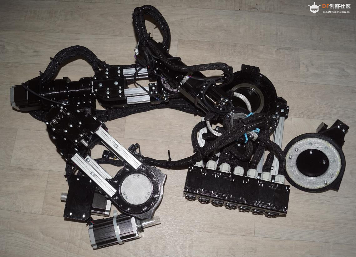 【Arduino 动手做】3D 打印 6+1 自由度的开源桌面机械臂图8