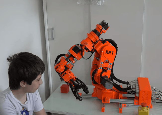 【Arduino 动手做】3D 打印 6+1 自由度的开源桌面机械臂图3
