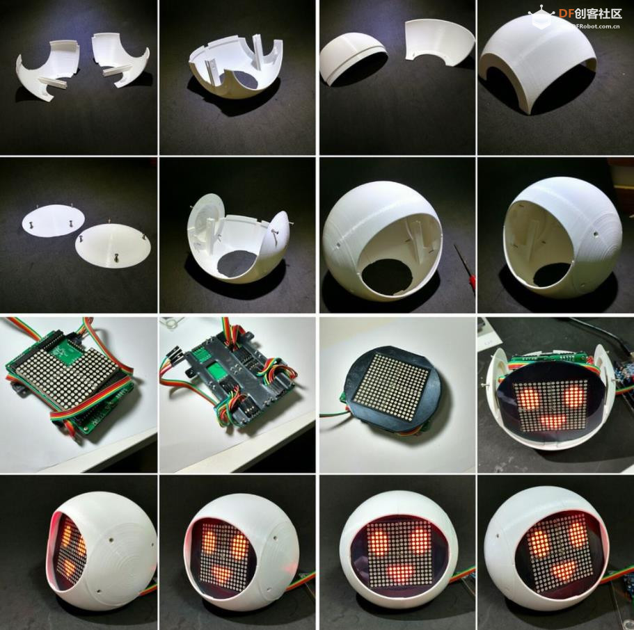 【Arduino 动手做】开源 3D 打印、Arduino 驱动的快乐机器人图1