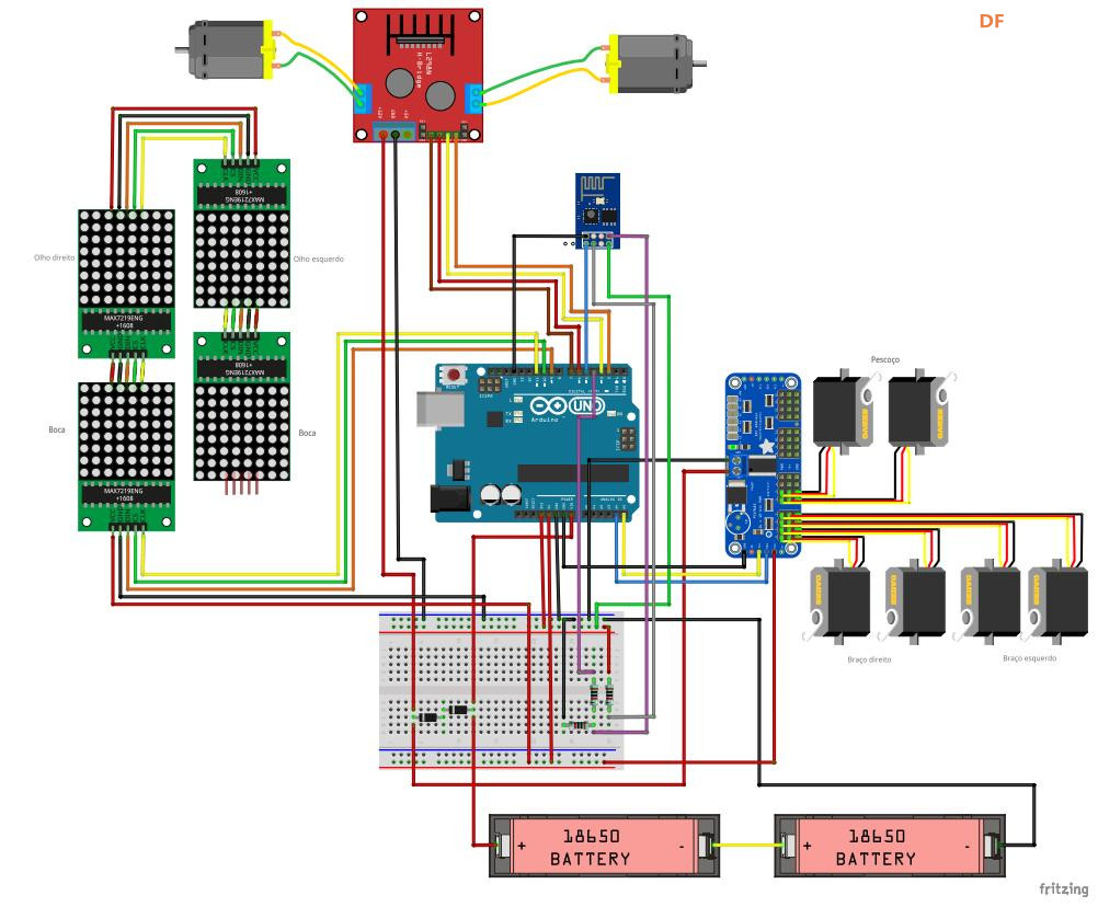 【Arduino 动手做】开源 3D 打印、Arduino 驱动的快乐机器人图2