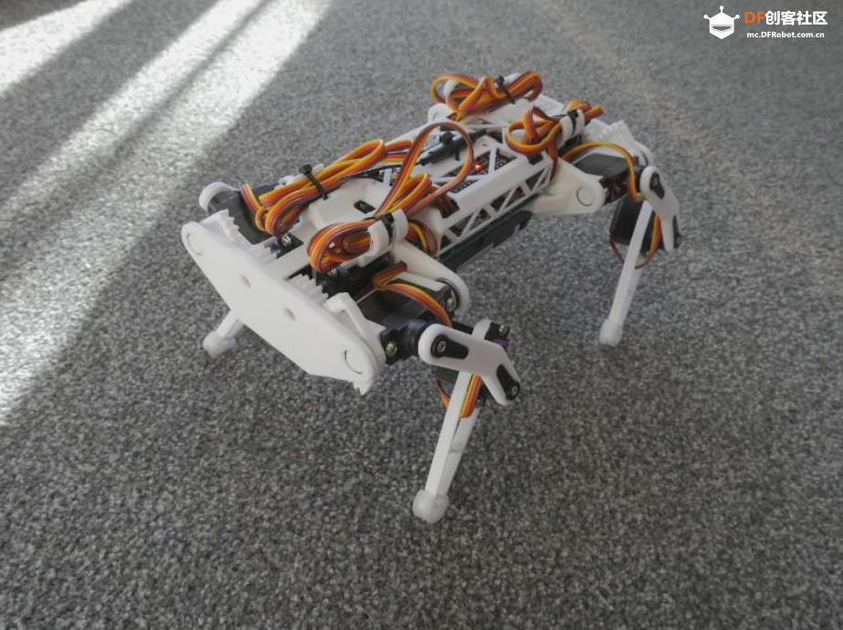 【Arduino 动手做】ESP32 波士顿动力 Spot 迷你机器狗图1