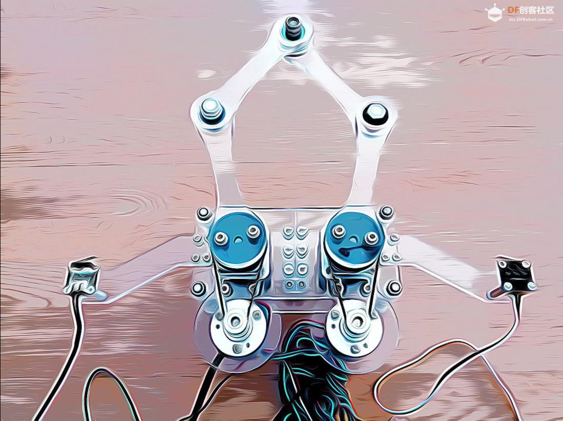 【Arduino 动手做】教育型平面五杆并联机器人图3