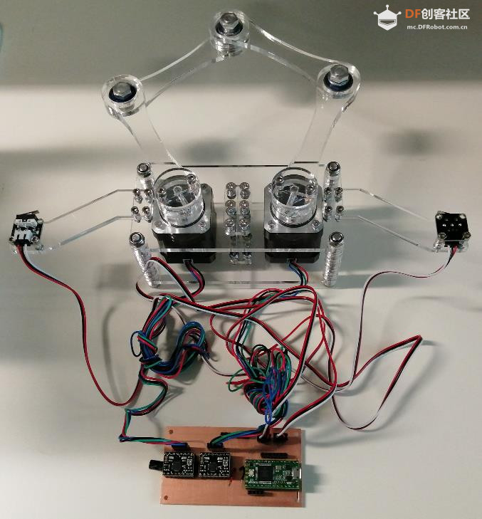 【Arduino 动手做】教育型平面五杆并联机器人图4