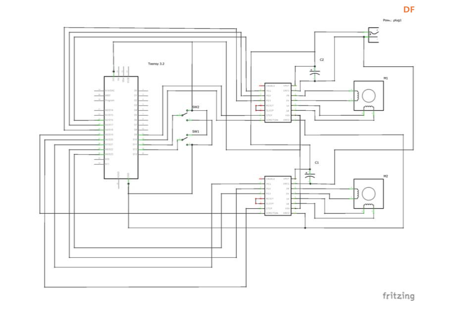 【Arduino 动手做】教育型平面五杆并联机器人图12