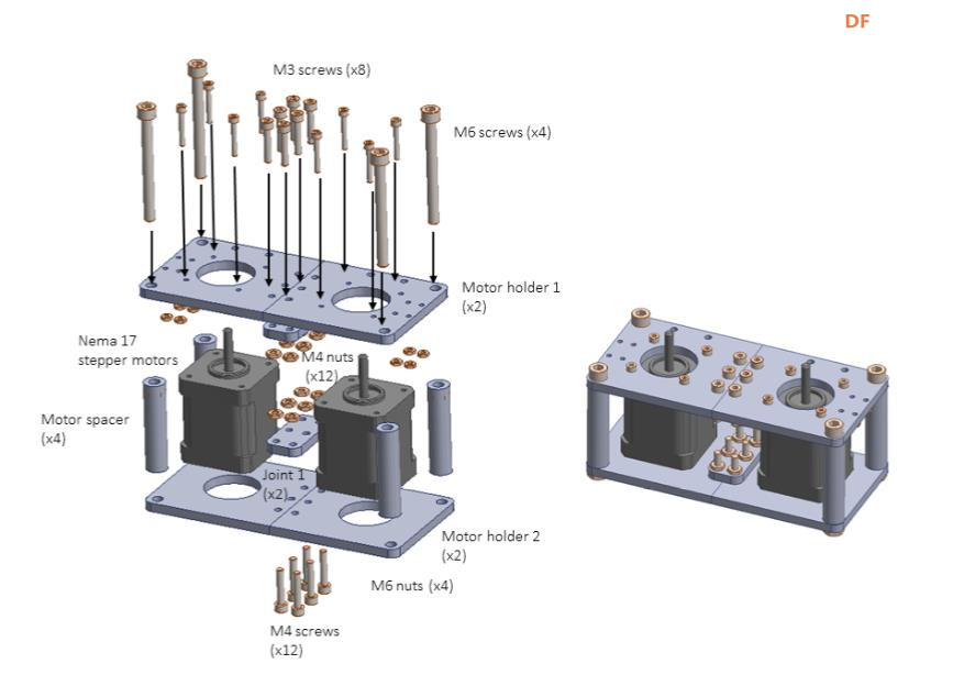 【Arduino 动手做】教育型平面五杆并联机器人图15
