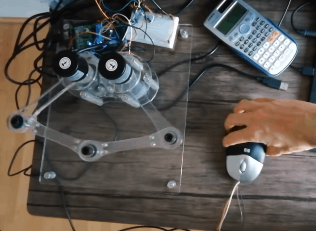 【Arduino 动手做】教育型平面五杆并联机器人图2
