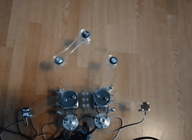 【Arduino 动手做】教育型平面五杆并联机器人图1