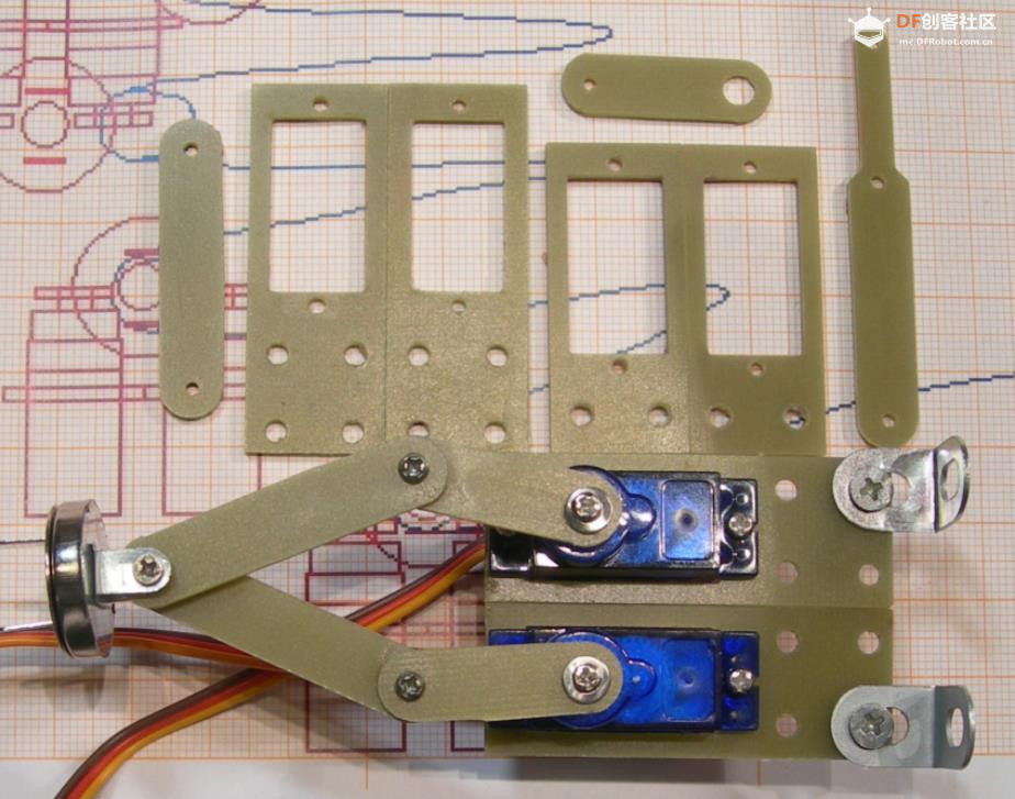 【Arduino 动手做】3D打印的10舵机中风后痉挛康复助手图1