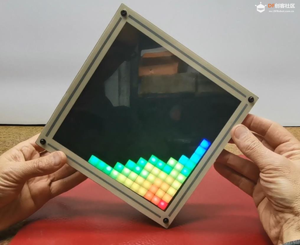 【Arduino 动手做】16x16 LED 矩阵上的 ESP32 流体模拟图7