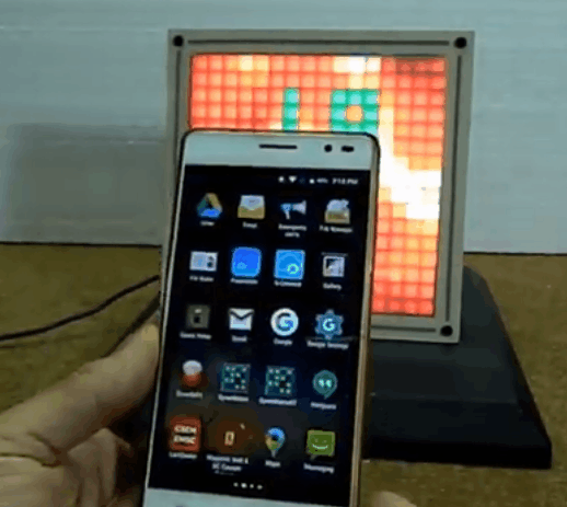 【Arduino 动手做】手机控制 16x16 WS2812 LED 矩阵图3