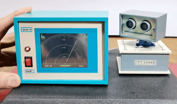 【Arduino 动手做】Arduino 超声波声纳：TFT显示屏上的雷达图3