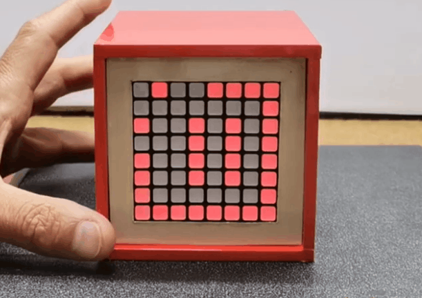 【Arduino 动手做】带 ADXL335的无按钮 LED 矩阵时钟图3