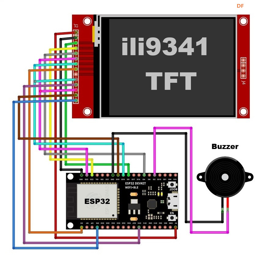 【Arduino 动手做】DIY ESP32 TFT 触摸显示屏上的 15 益智游戏图5