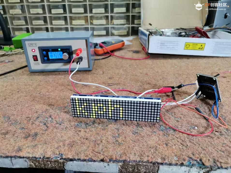 【Arduino 动手做】ESP8266 LED 矩阵时钟、天气、新闻图9