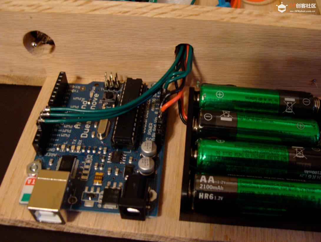 【Arduino 动手做】使用MAX7219在24x16矩阵上进行乒乓游戏图8