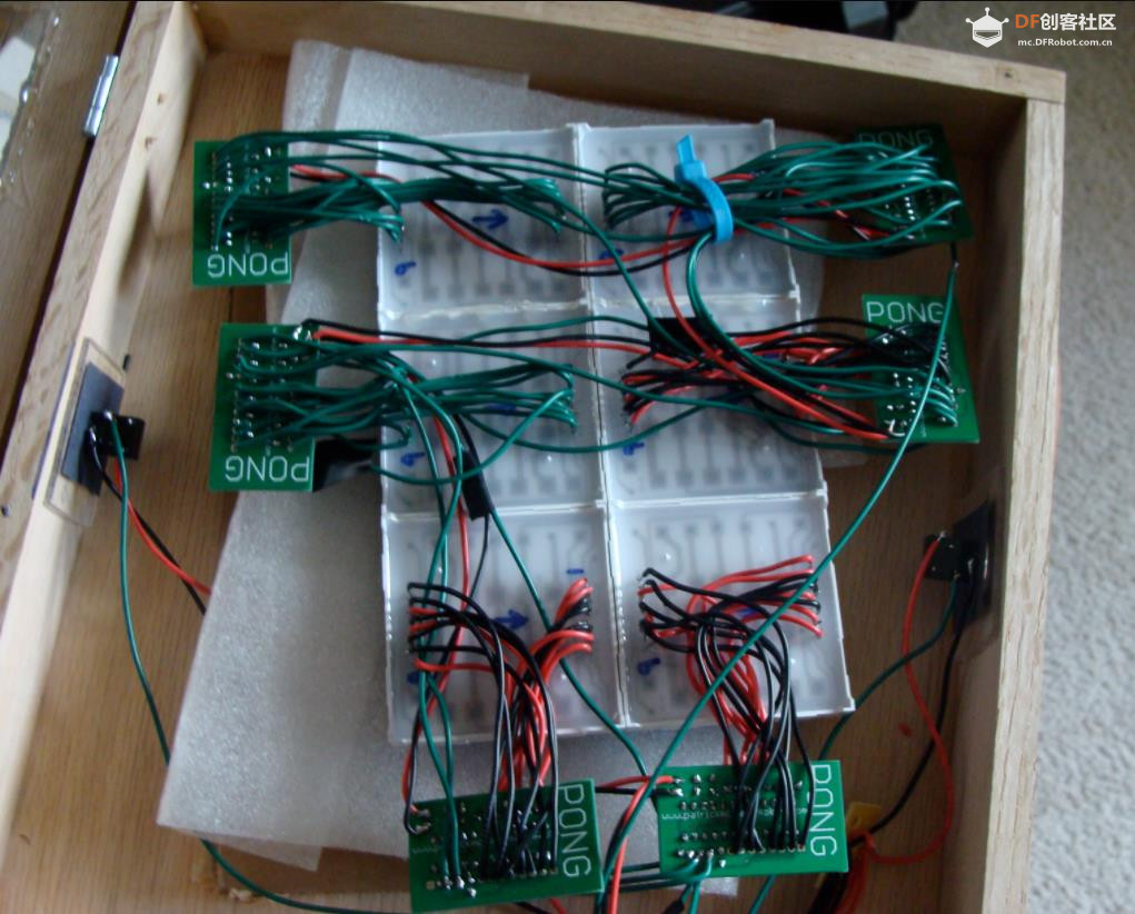【Arduino 动手做】使用MAX7219在24x16矩阵上进行乒乓游戏图4