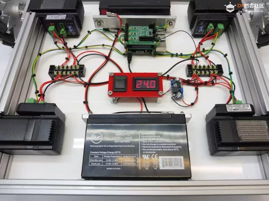 【Arduino 动手做】使用Xbox控制器控制麦克纳姆机器人图7