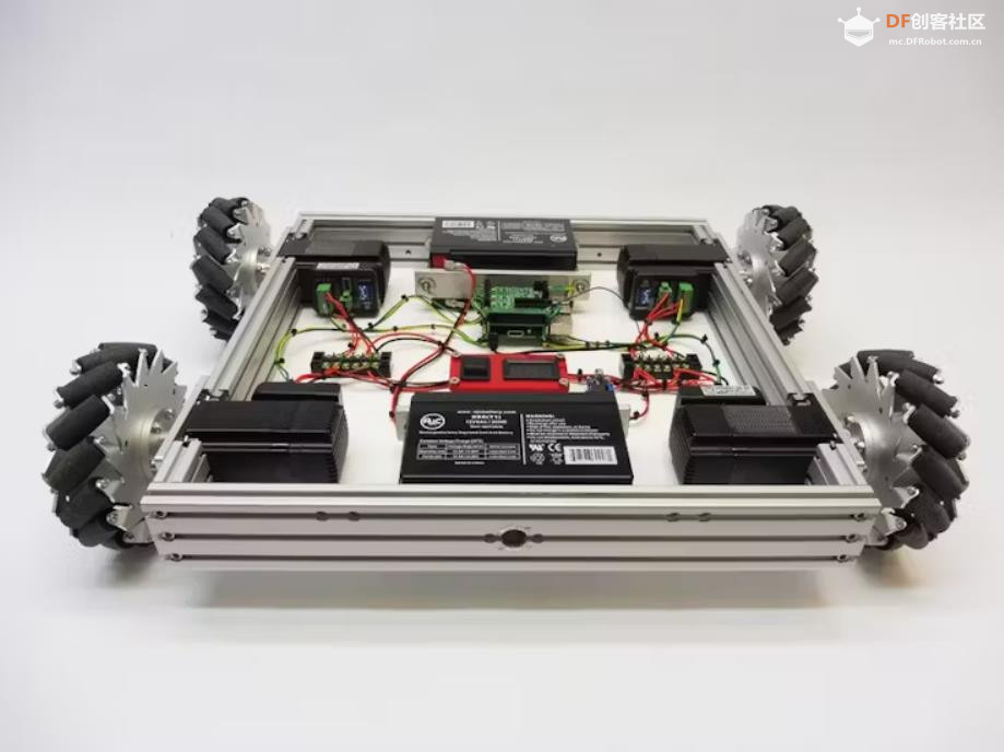 【Arduino 动手做】使用Xbox控制器控制麦克纳姆机器人图9