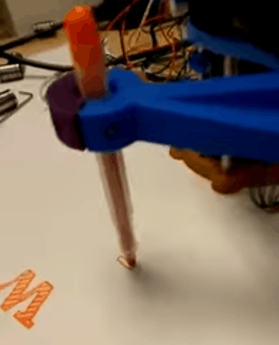 【Arduino 动手做】大部分打印的 SCARA 机械臂，用于笔式...图1