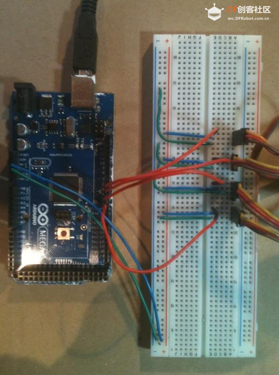 【Arduino 动手做】Delta-Robot 四摇臂机器人图3