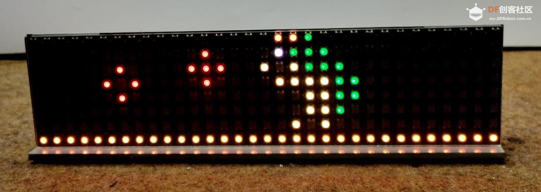 【Arduino 动手做】ESP2866 控制 8x32 矩阵 WS2812 LED图8