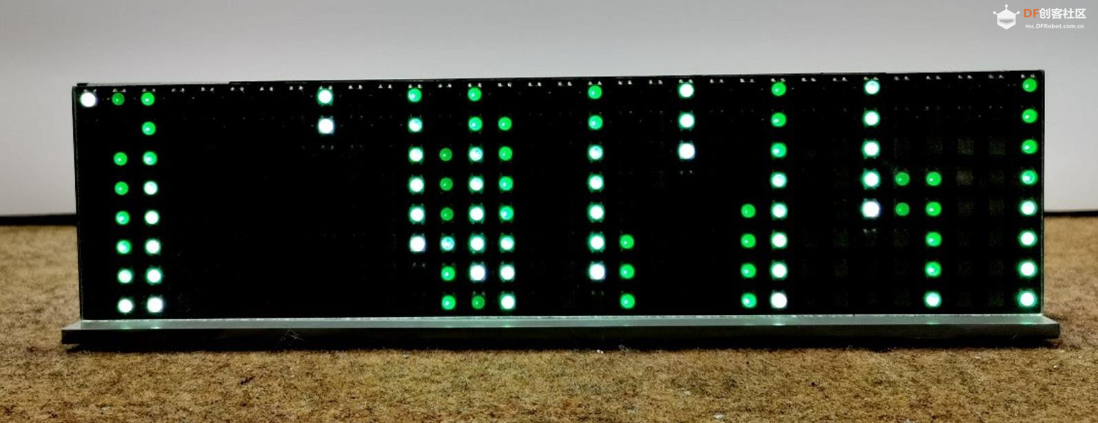 【Arduino 动手做】ESP2866 控制 8x32 矩阵 WS2812 LED图13