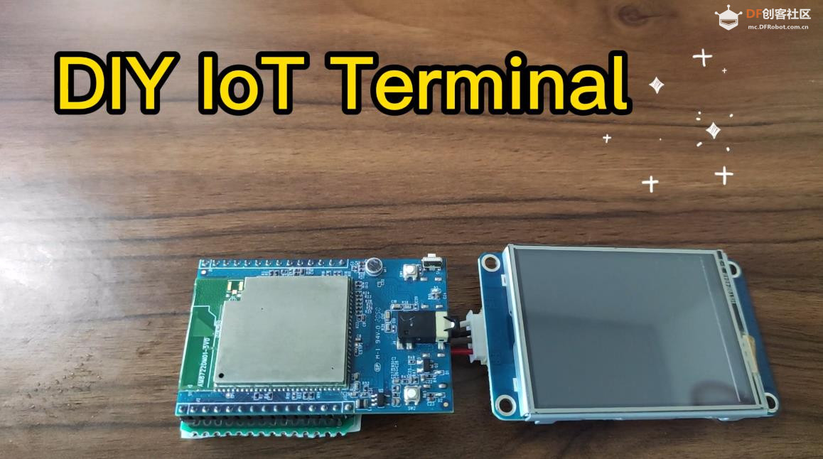 【Arduino 动手做】具有彩色触摸屏的手持物联网终端图2