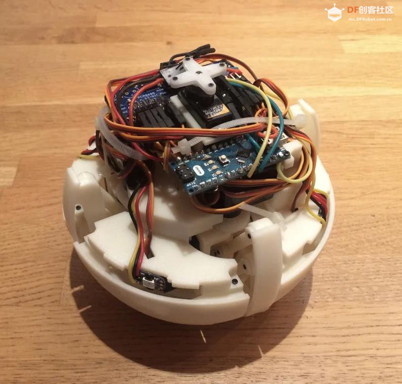 【Arduino 动手做】球形四足 Arduino 机器人图2