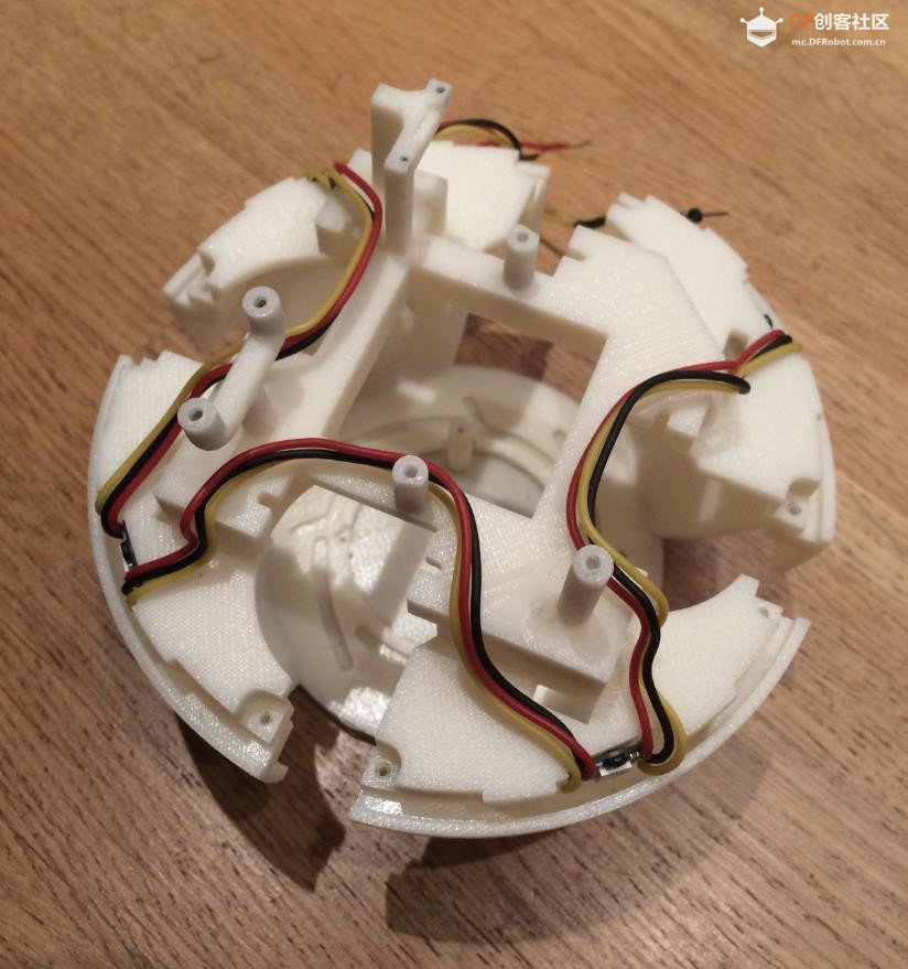 【Arduino 动手做】球形四足 Arduino 机器人图2