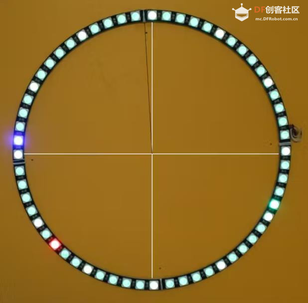 【Arduino 动手做】使用 WS2812 圆环的模拟时钟图3